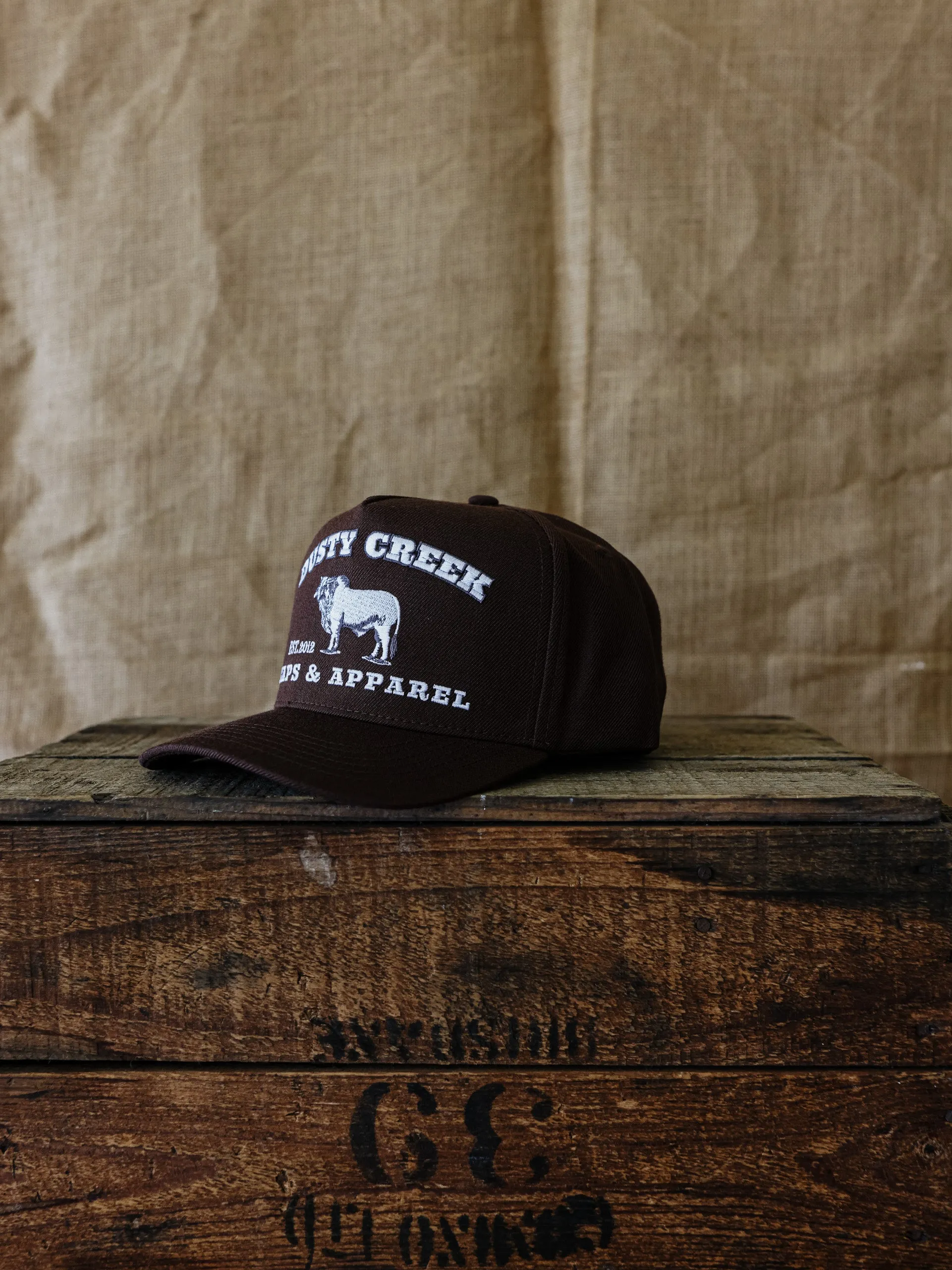 Cattle Camp Cap - Chocolate Brown