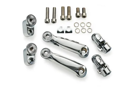 Charles Chapa Adjustable Passenger Comfort Peg Mounts for Indian By RydeCulture™ - Chrome