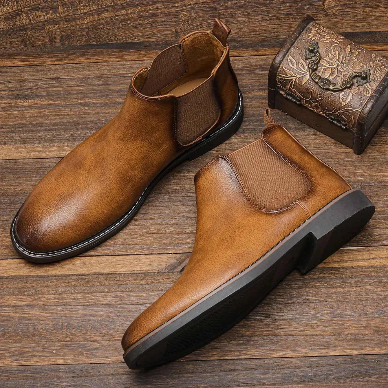 Chelsea Boots – Brand Retro Comfortable Fashion Men Boots