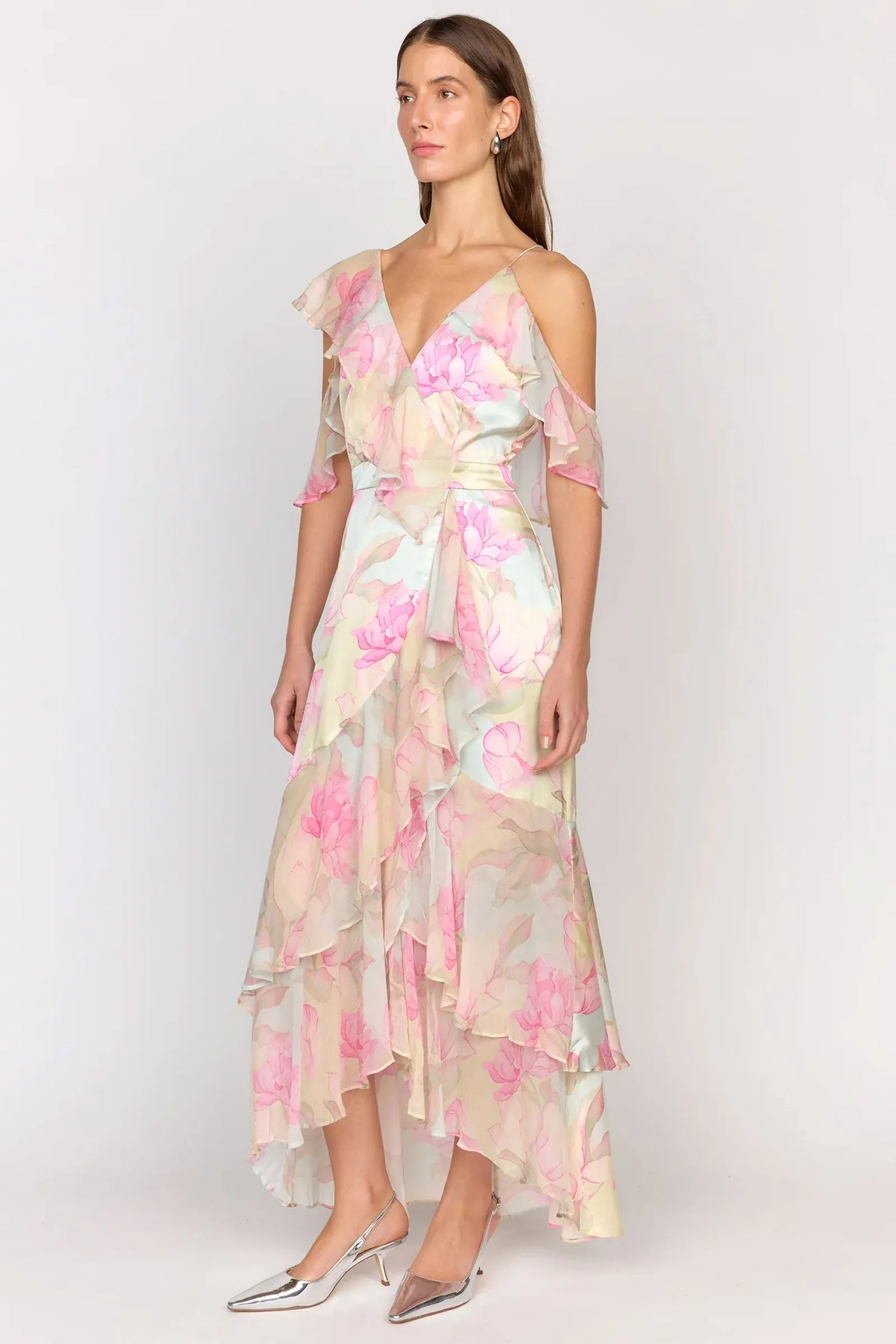 Christy Lynn Anabelle Dress in Waterlily Pink