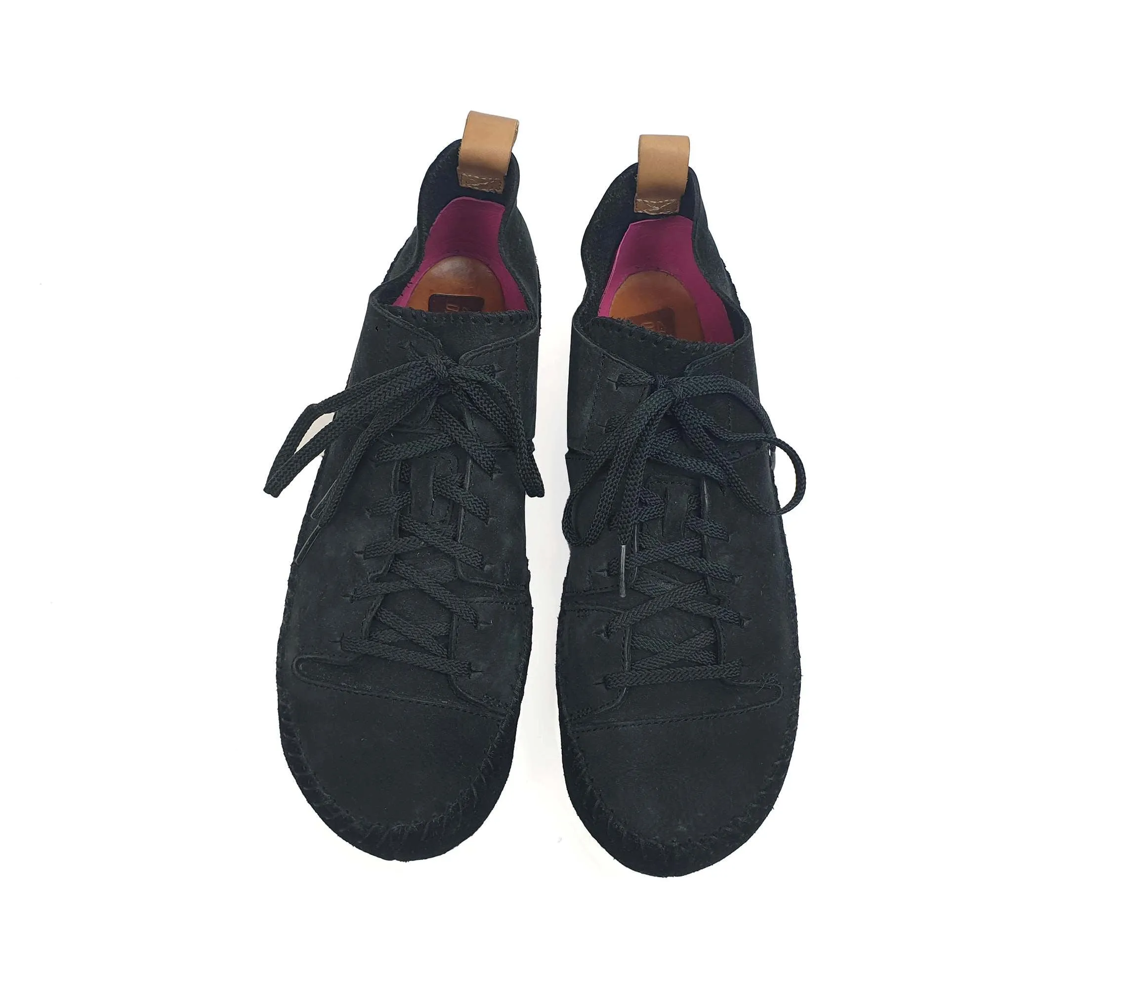 Clarks Originals soft black leather shoes size 10.5
