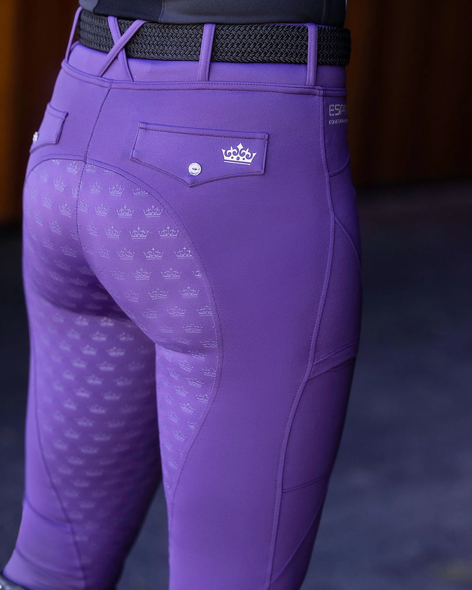 Classic Riding Tight - Eggplant