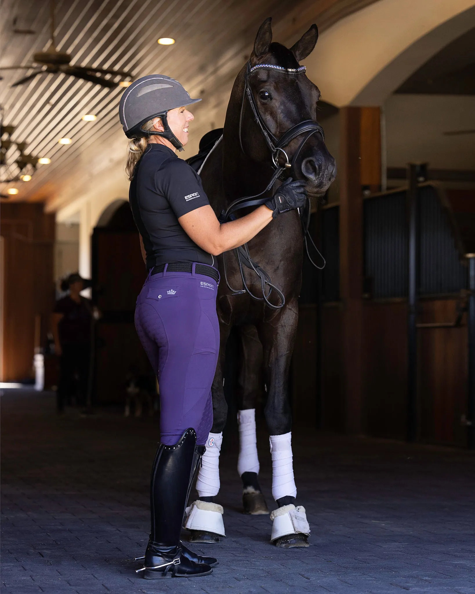 Classic Riding Tight - Eggplant