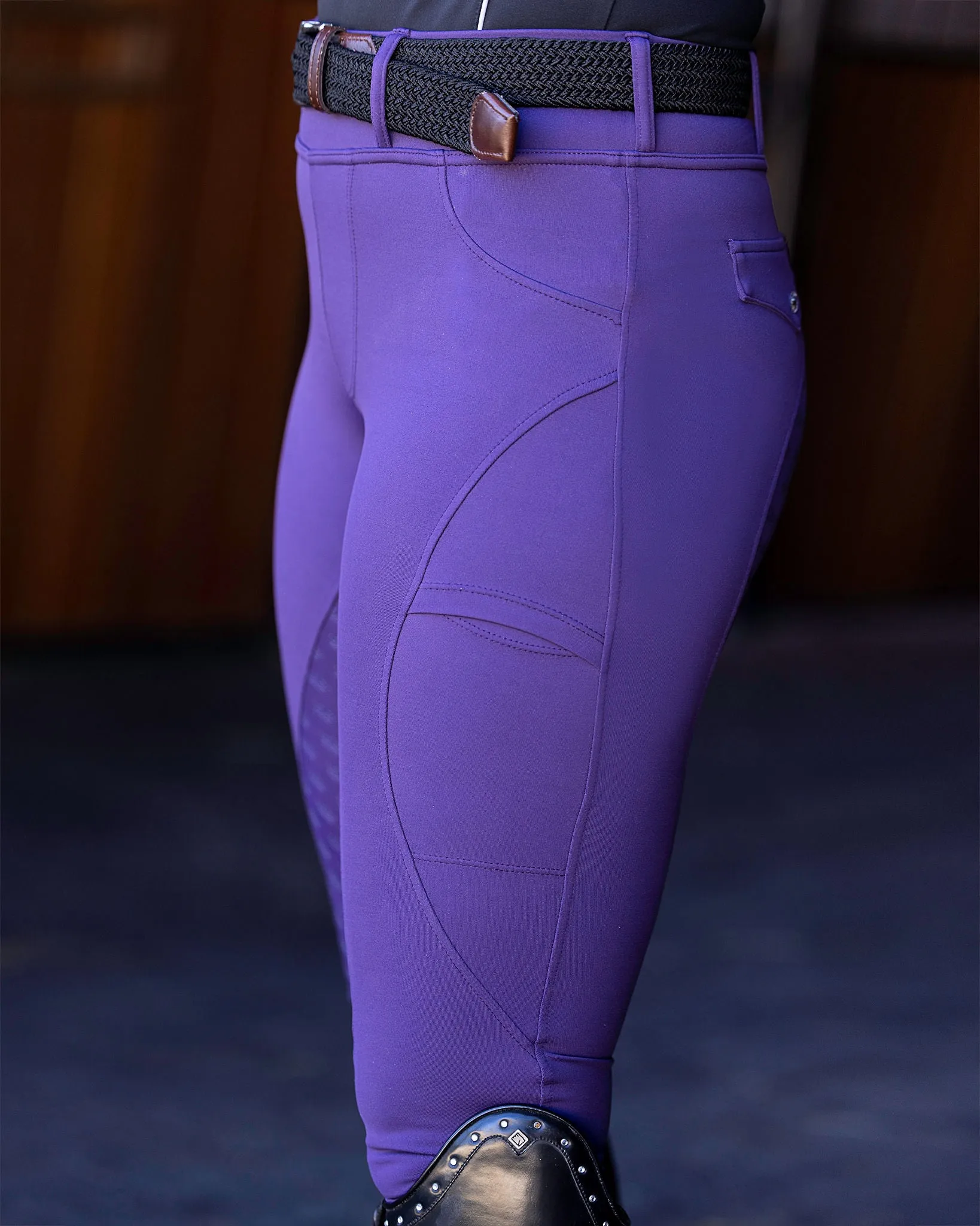 Classic Riding Tight - Eggplant