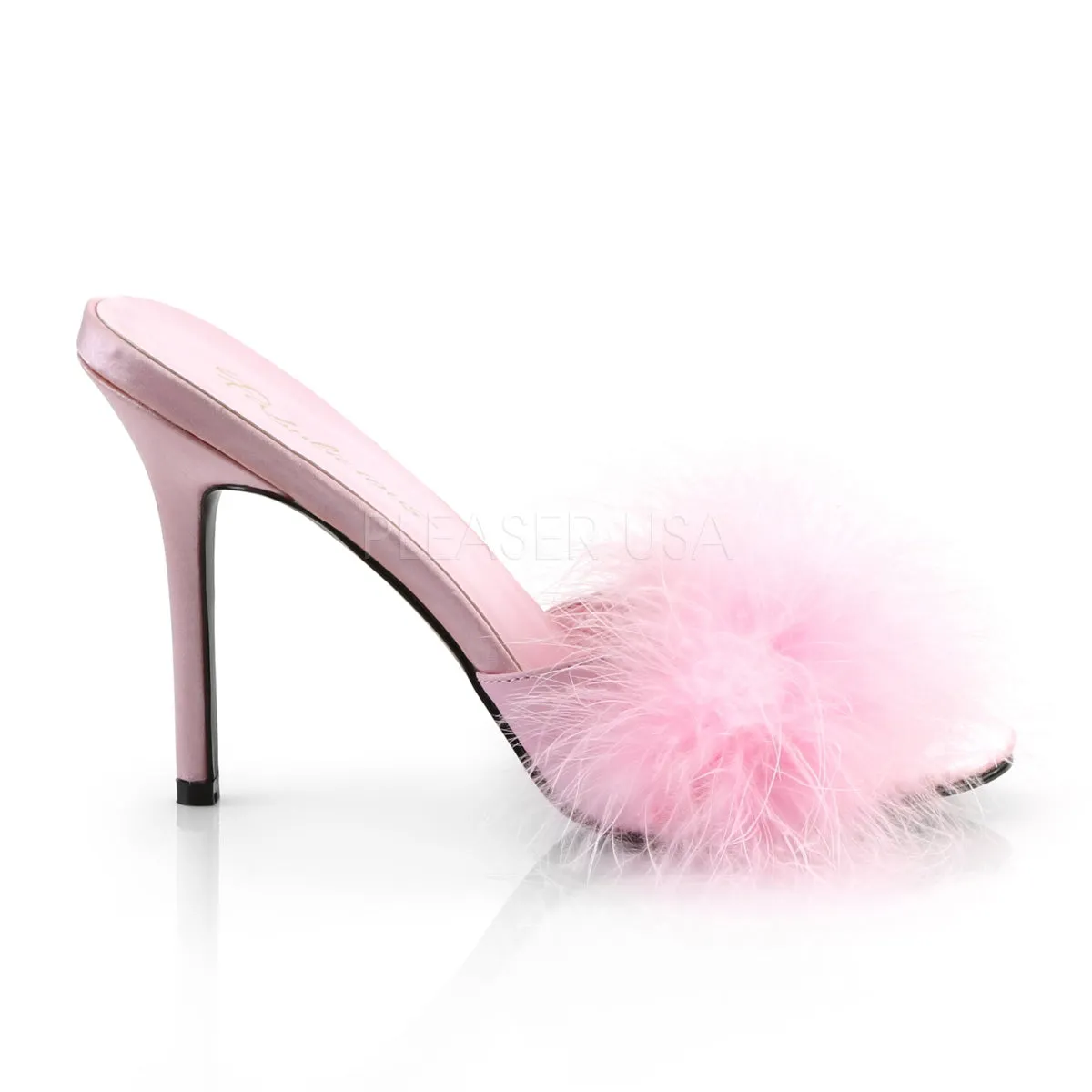CLASSIQUE-01F  Baby Pink Pu-Fur