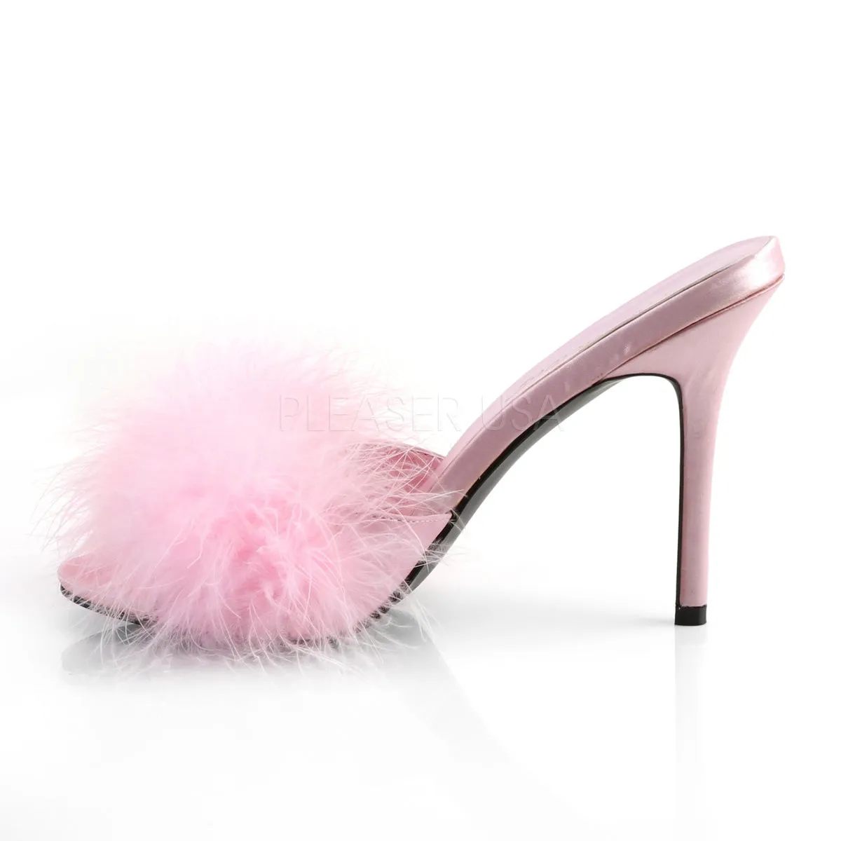 CLASSIQUE-01F  Baby Pink Pu-Fur