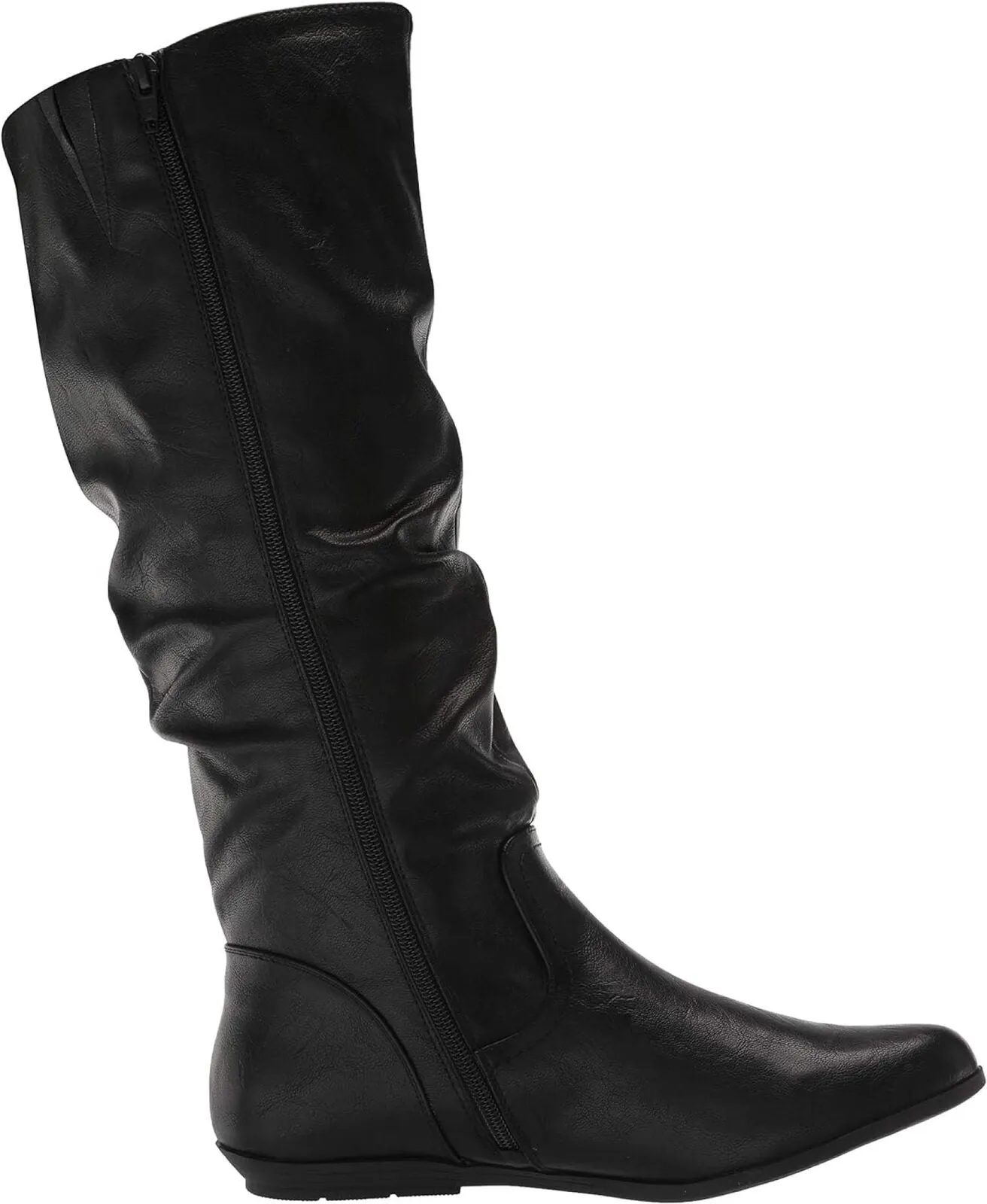 Cliffs By White Mountain Women's Francie Knee High Boot Black Smooth 7M