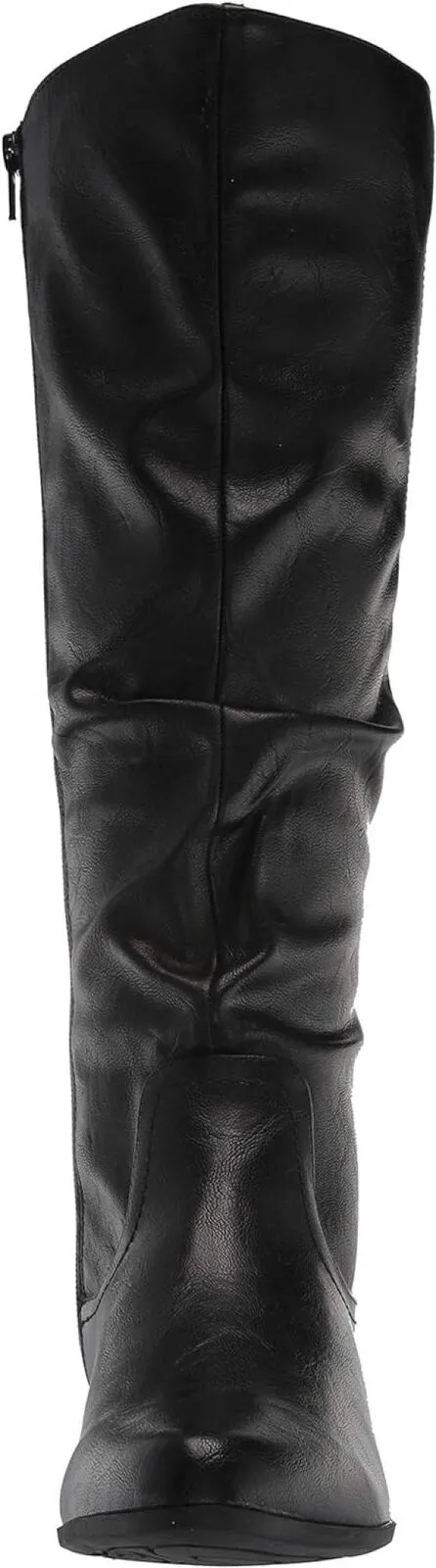 Cliffs By White Mountain Women's Francie Knee High Boot Black Smooth 7M