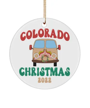 Colorado Ornament, Colorado Gift, Colorado Gifts, Mountain Ornament, Travel Ornament, Denver Colorado, Aspen Colorado