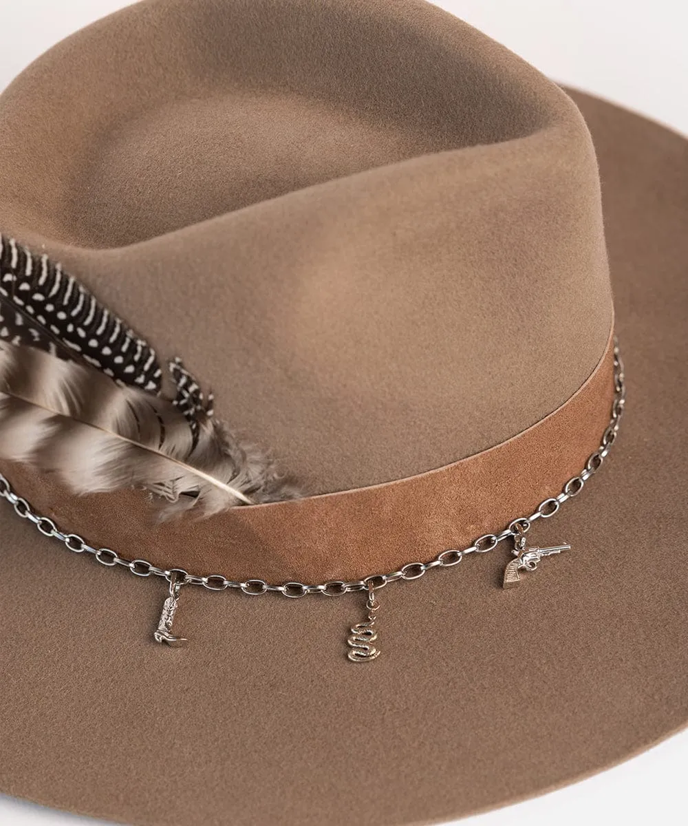 Cowboy Boot Hat Charm