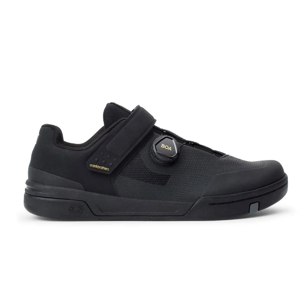 Crankbrothers Shoes Stamp BOA Black / Gold Flat