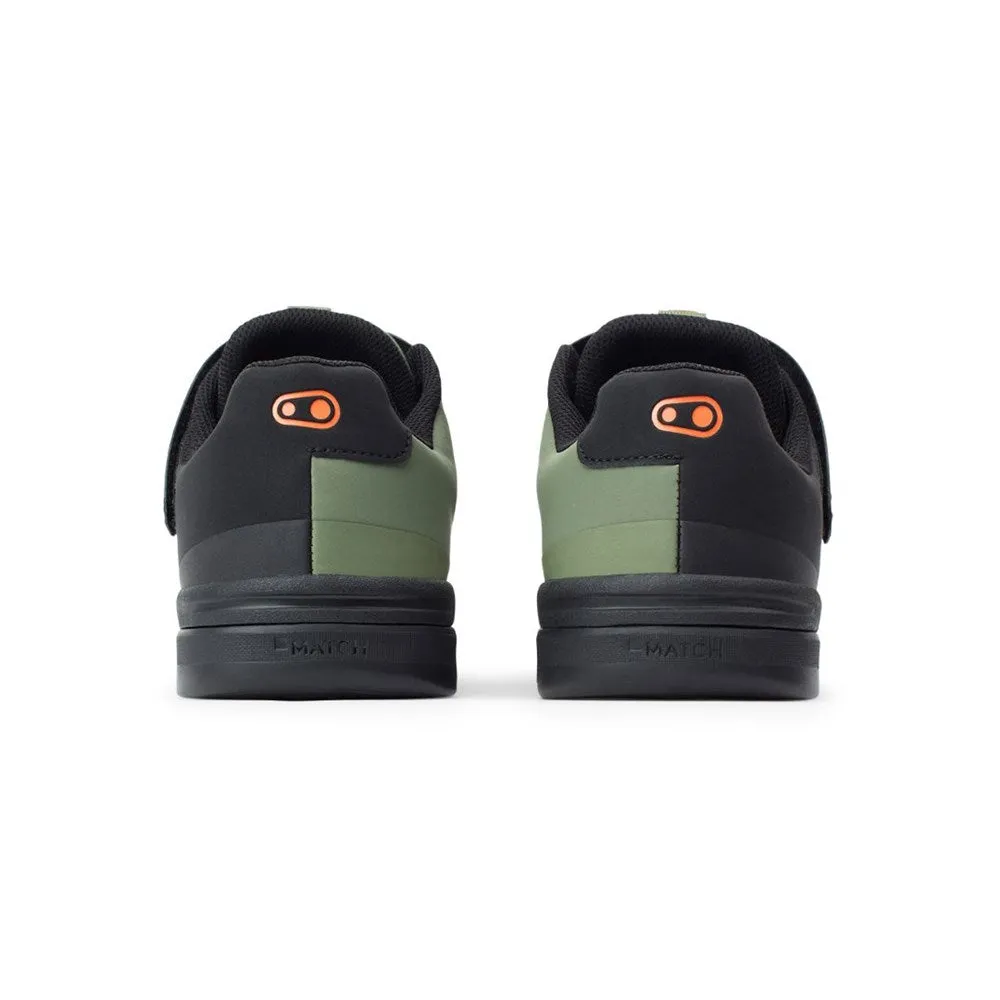 Crankbrothers Shoes Stamp Speedlace Green / Orange Flat