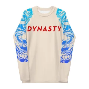 Crouching Tiger Hidden Dragon V2 Rash Guard (Blue)