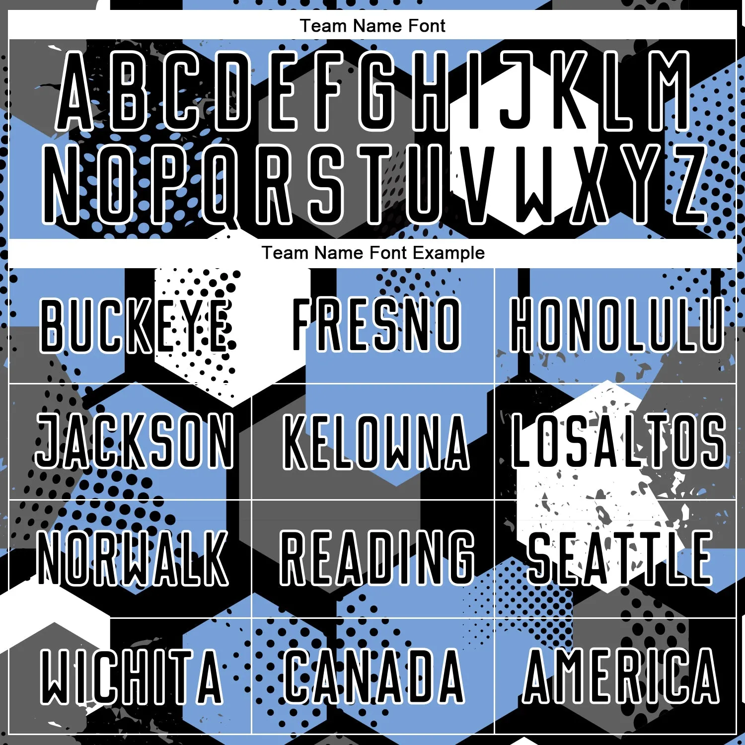 Custom Light Blue Black-White Sublimation Soccer Uniform Jersey