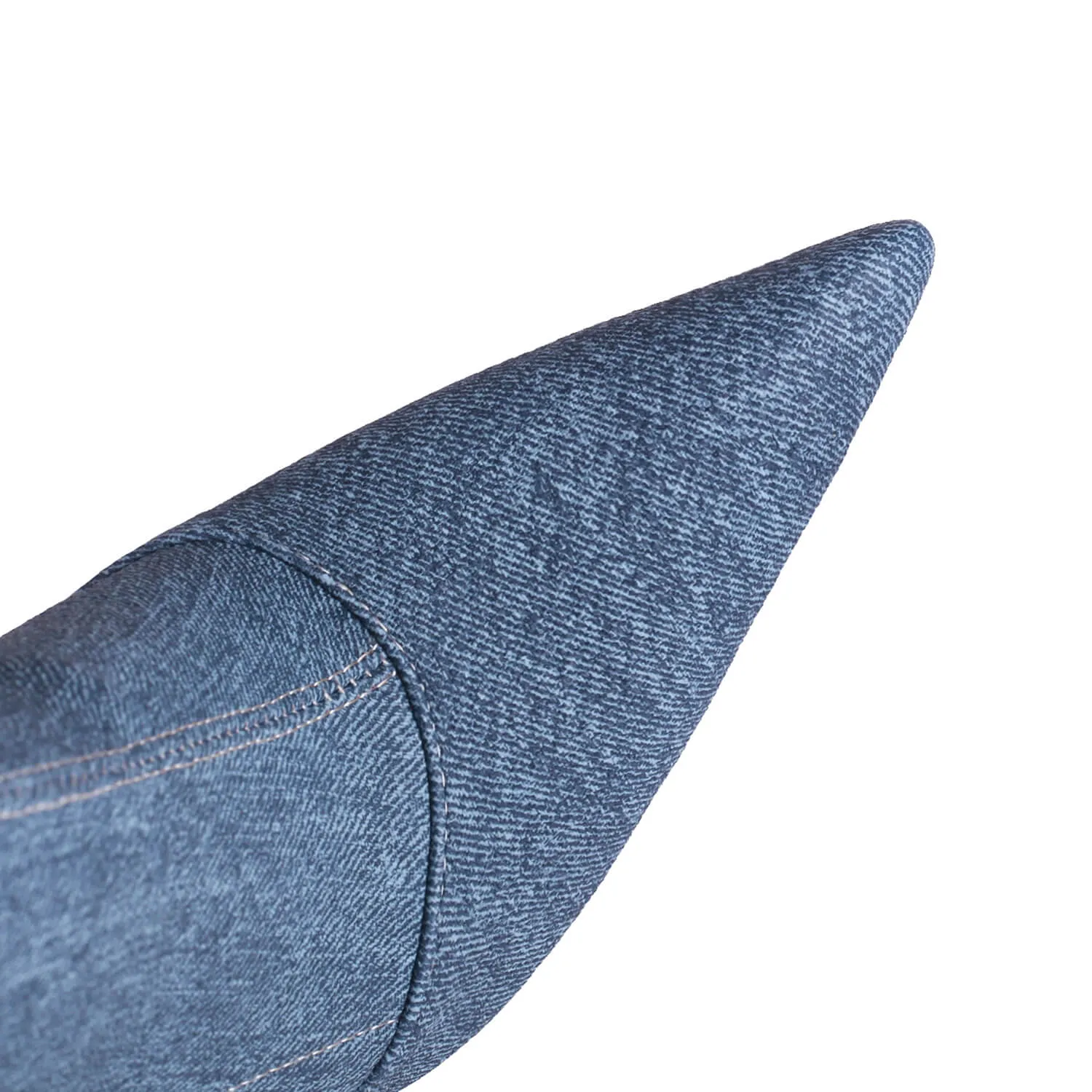 Dark Blue Cowboy Boots High Heel Knee Boots