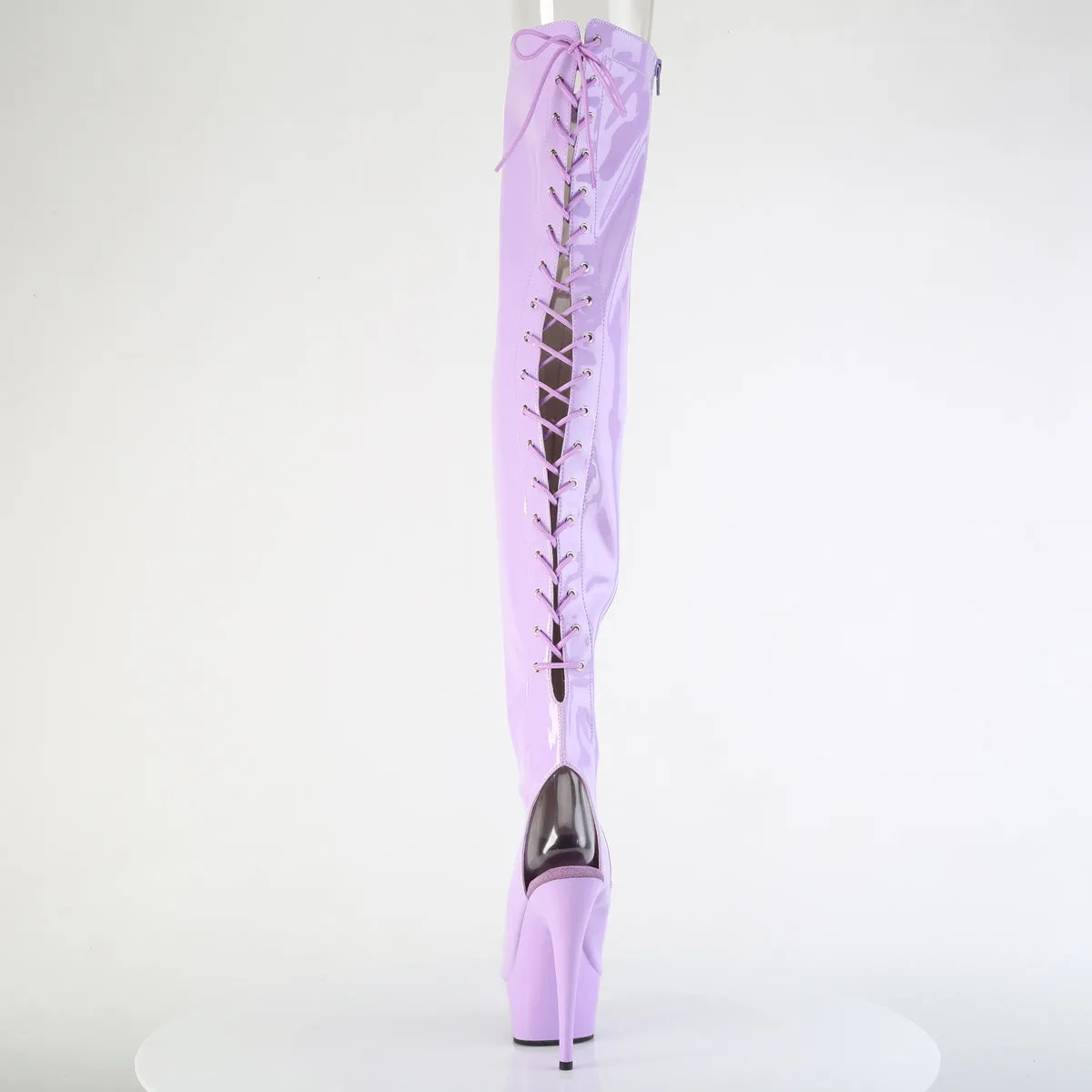 DELIGHT-3017  Lavender Stretch Patent/Lavender