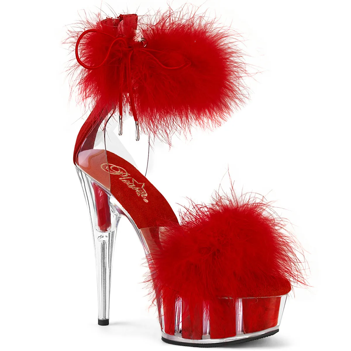 DELIGHT-624F  Clear-Red Fur/M