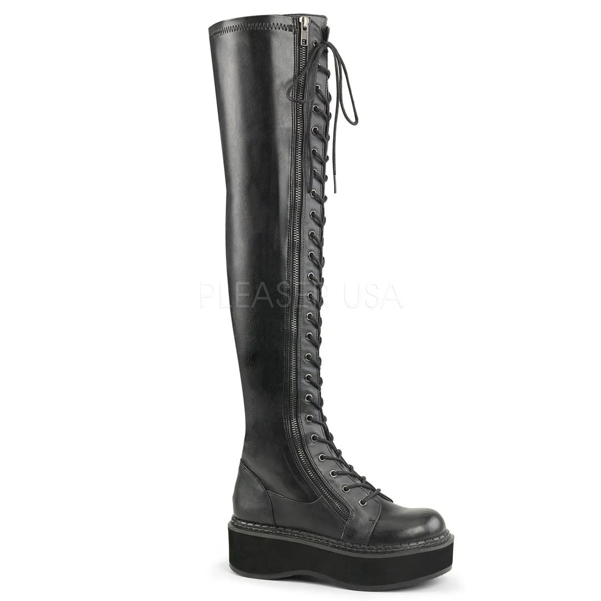 Demonia Emily 375 Black Matte