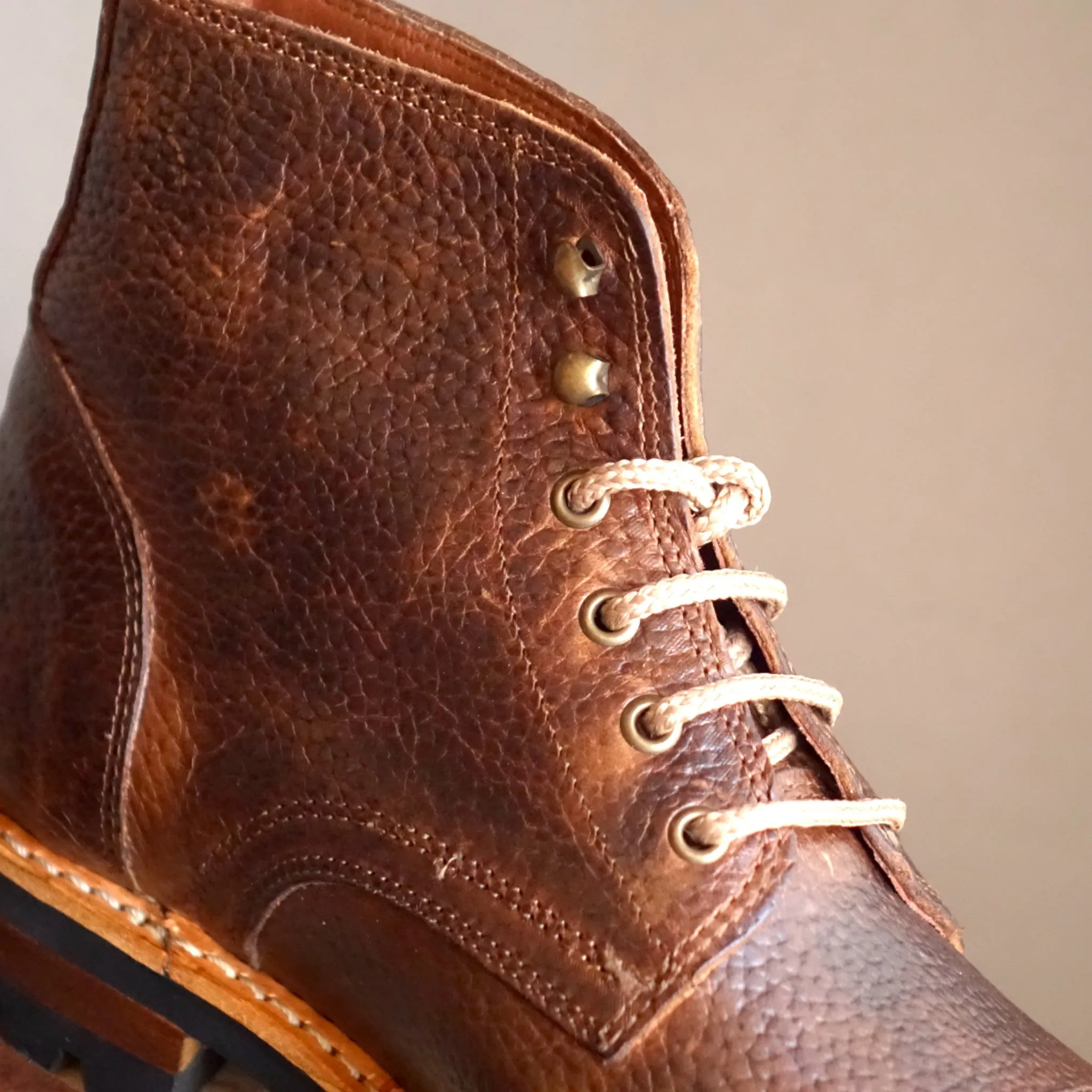 Denali Leather Lace-up Boots