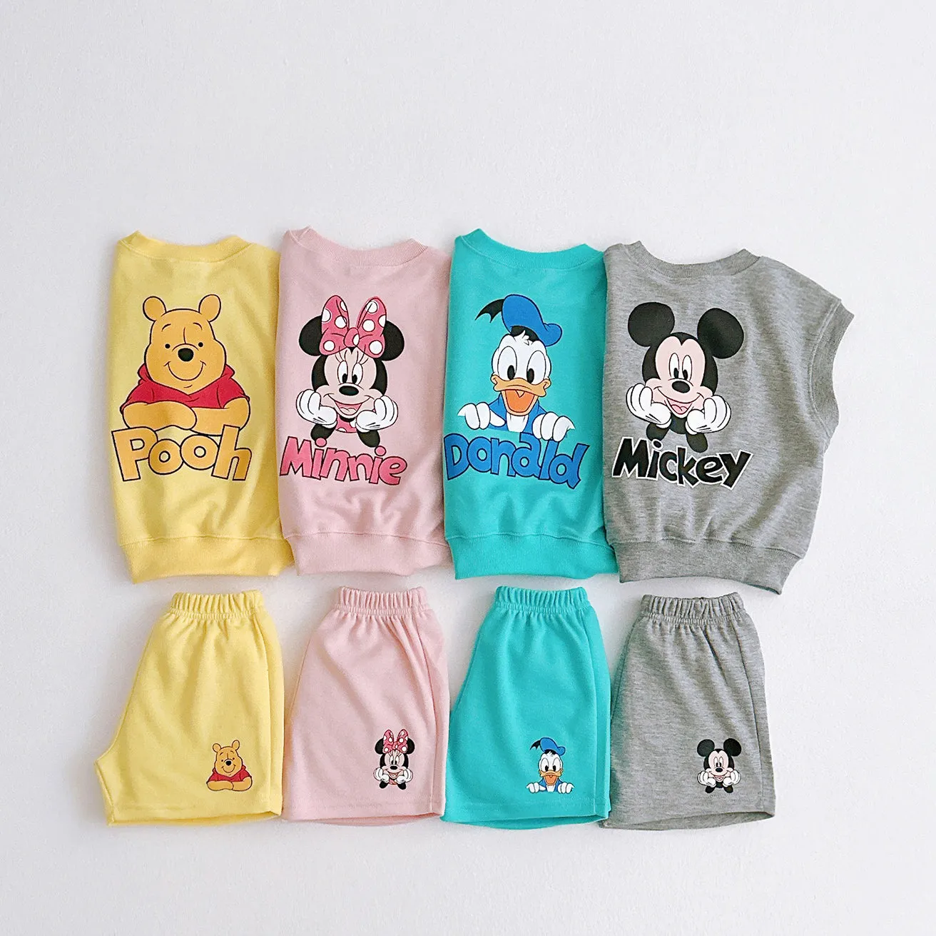 Disney Vest and Short Set - Pooh