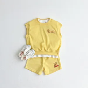 Disney Vest and Short Set - Pooh