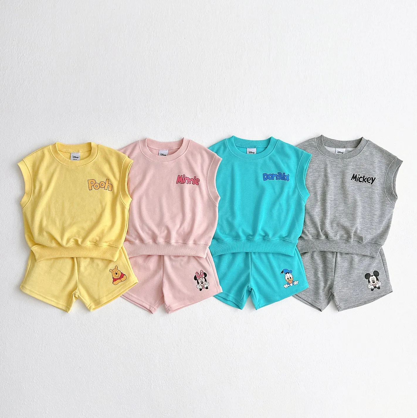 Disney Vest and Short Set - Pooh