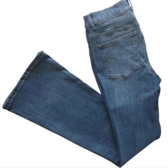 DL1961 Denim Bridget Boot Denim Jean Size 29 High Rise Crop Medium Wash