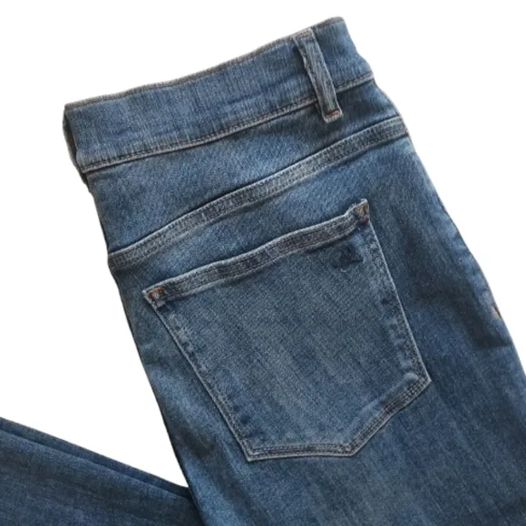 DL1961 Denim Bridget Boot Denim Jean Size 29 High Rise Crop Medium Wash