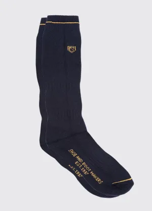 Dubarry Technical Boot sock Navy Olive