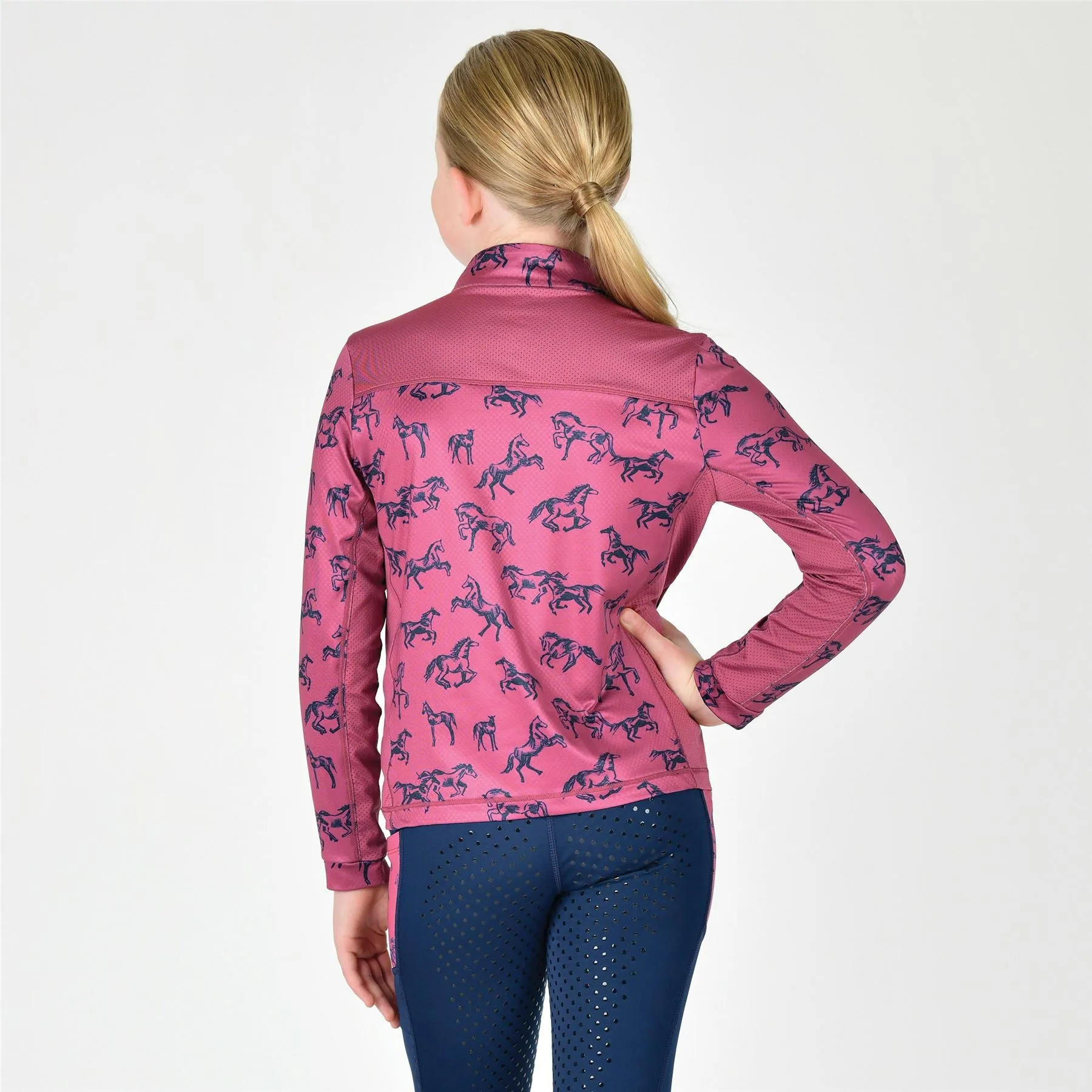 Dublin Kids Autumn Sally Long Sleeve Riding Top