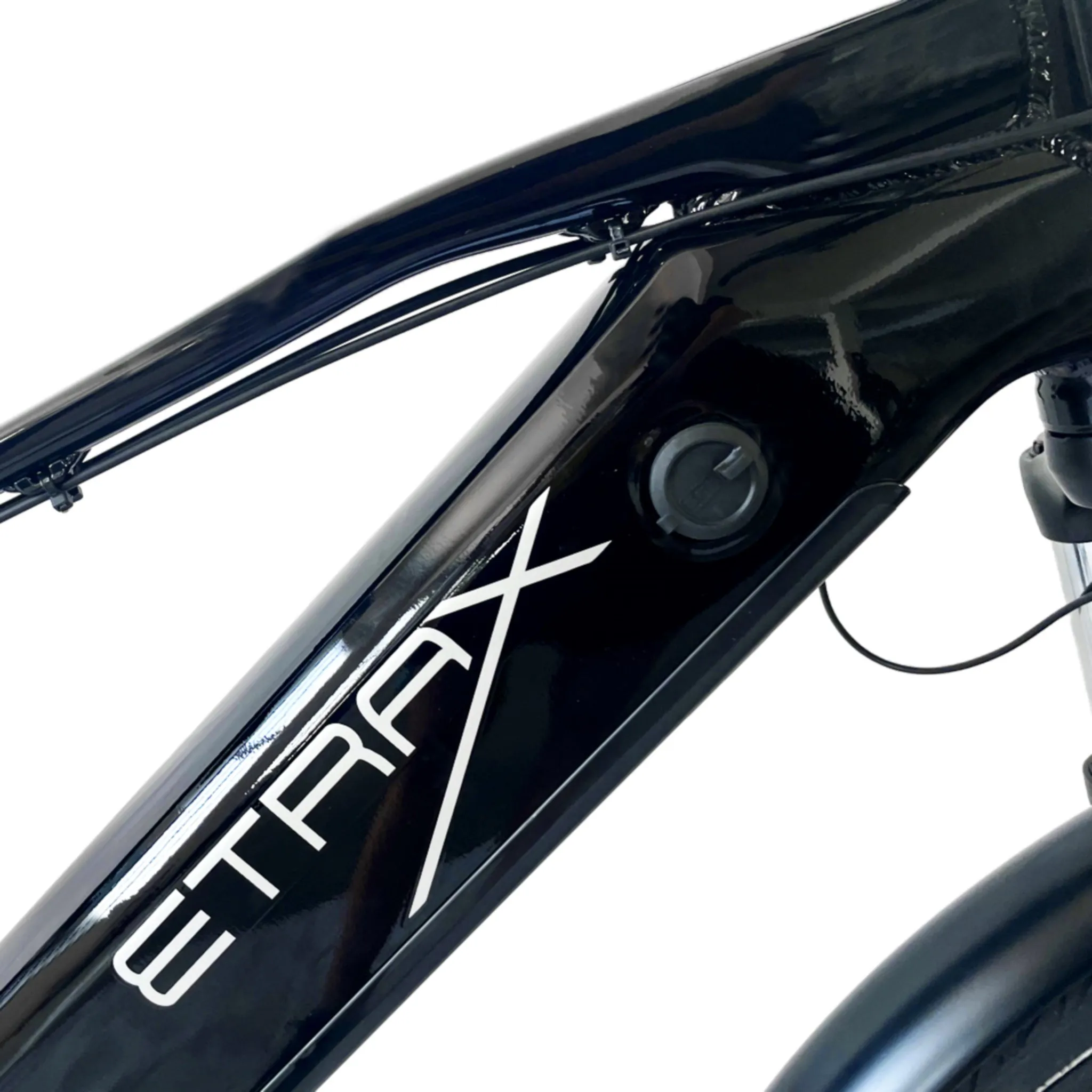 E-Trax MTX Electric Bike 672wh Battery Black