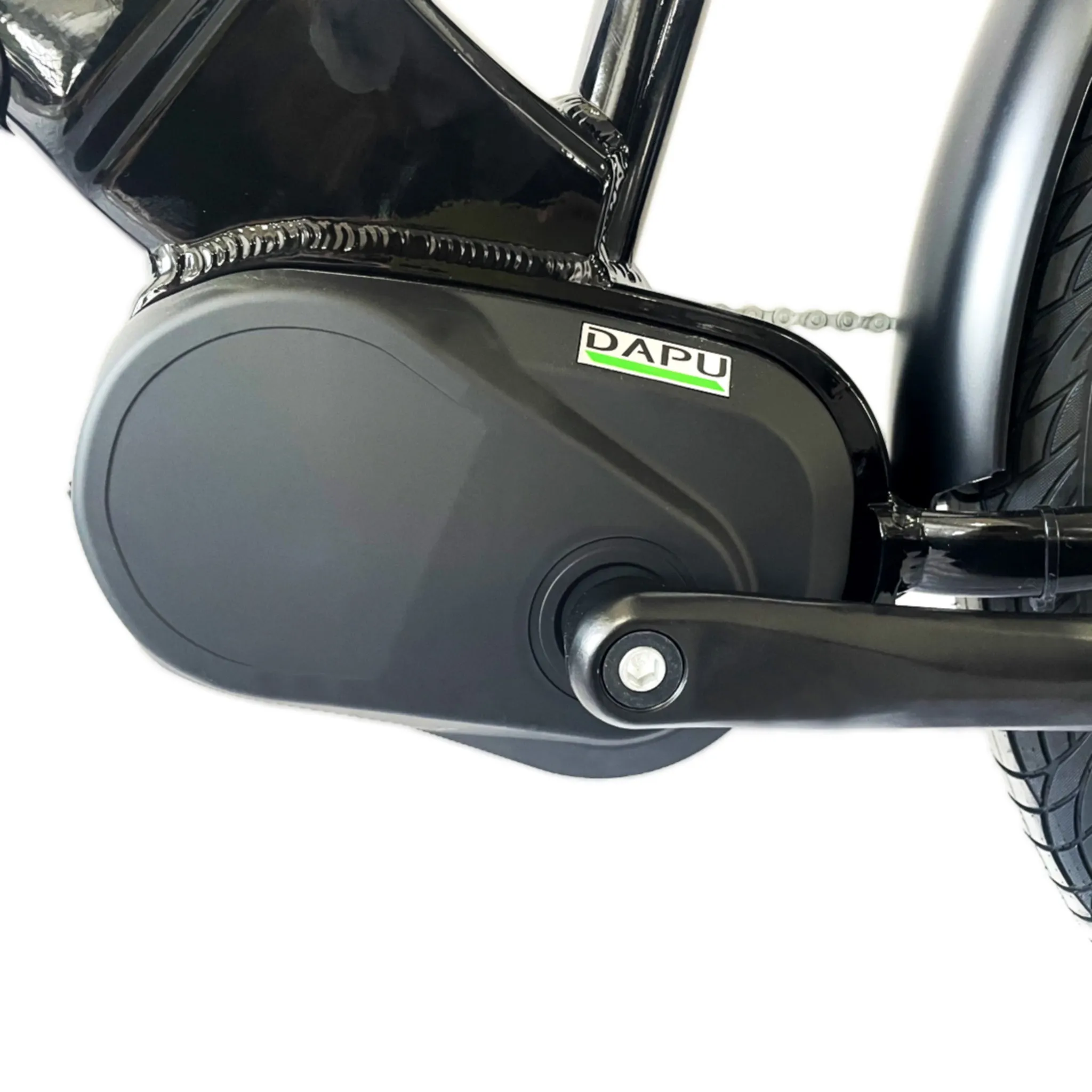 E-Trax MTX Electric Bike 672wh Battery Black