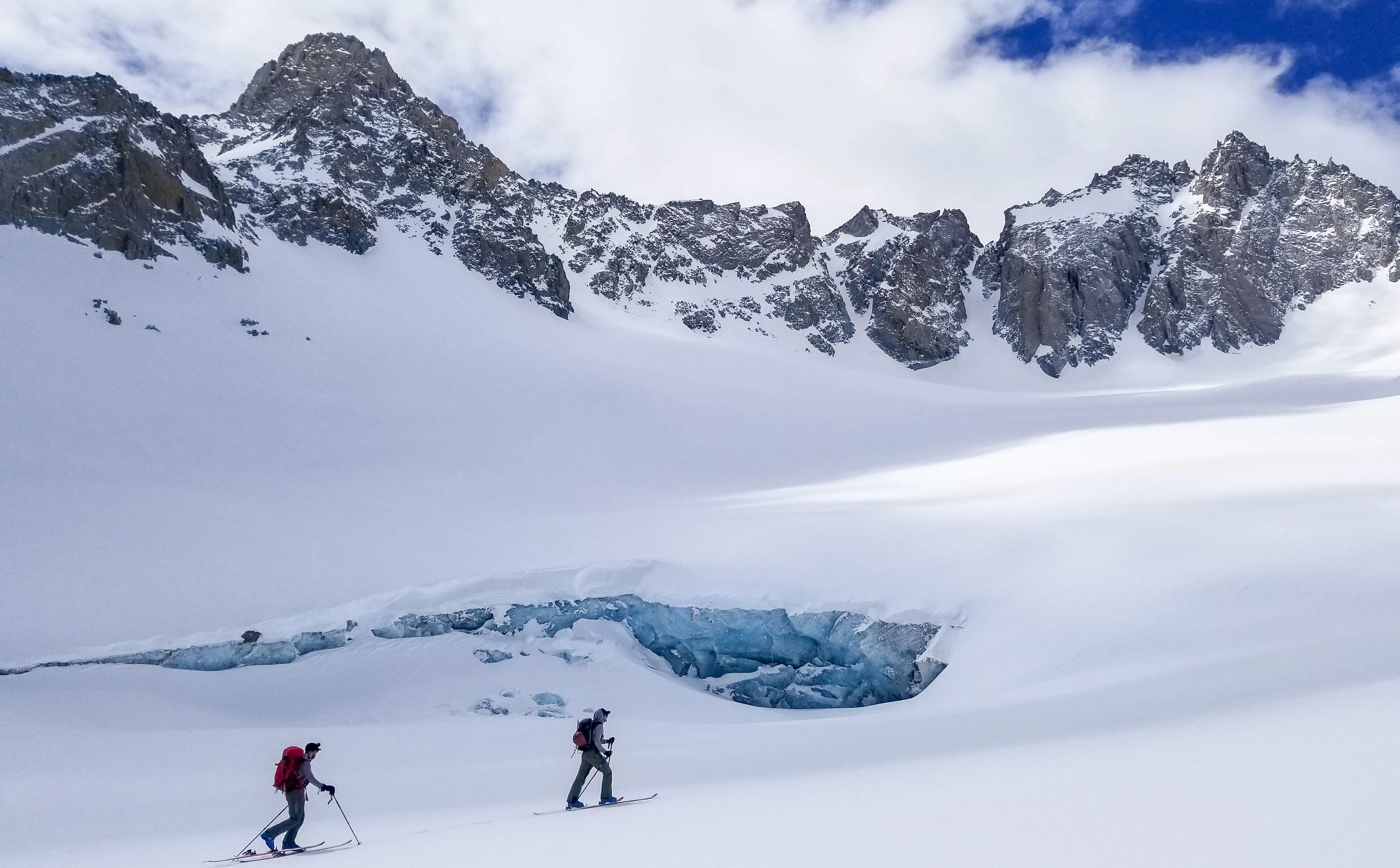 Eastern Sierra 4 Day Ski Mountaineering Basecamp