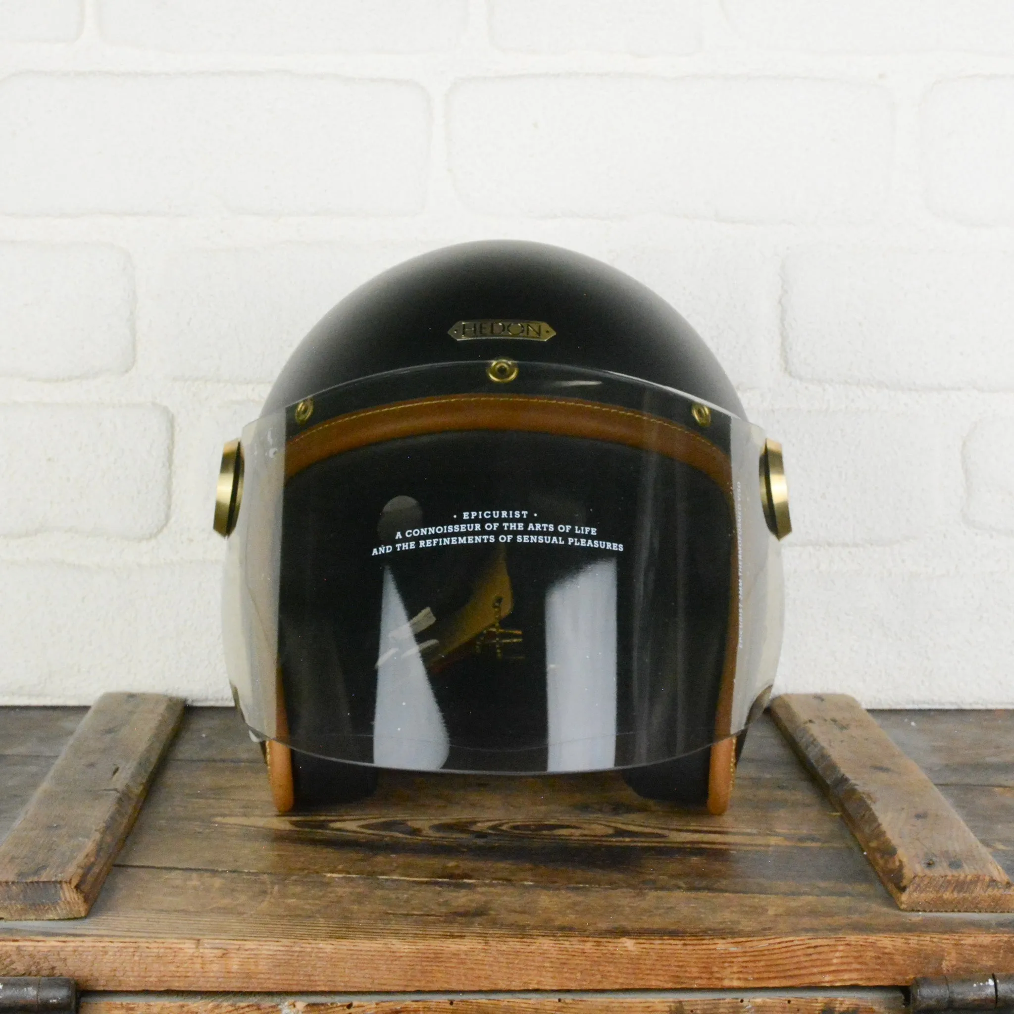 Epicurist Stable Black L ECE 22.05   desert smoke visor - Sample Sale 985