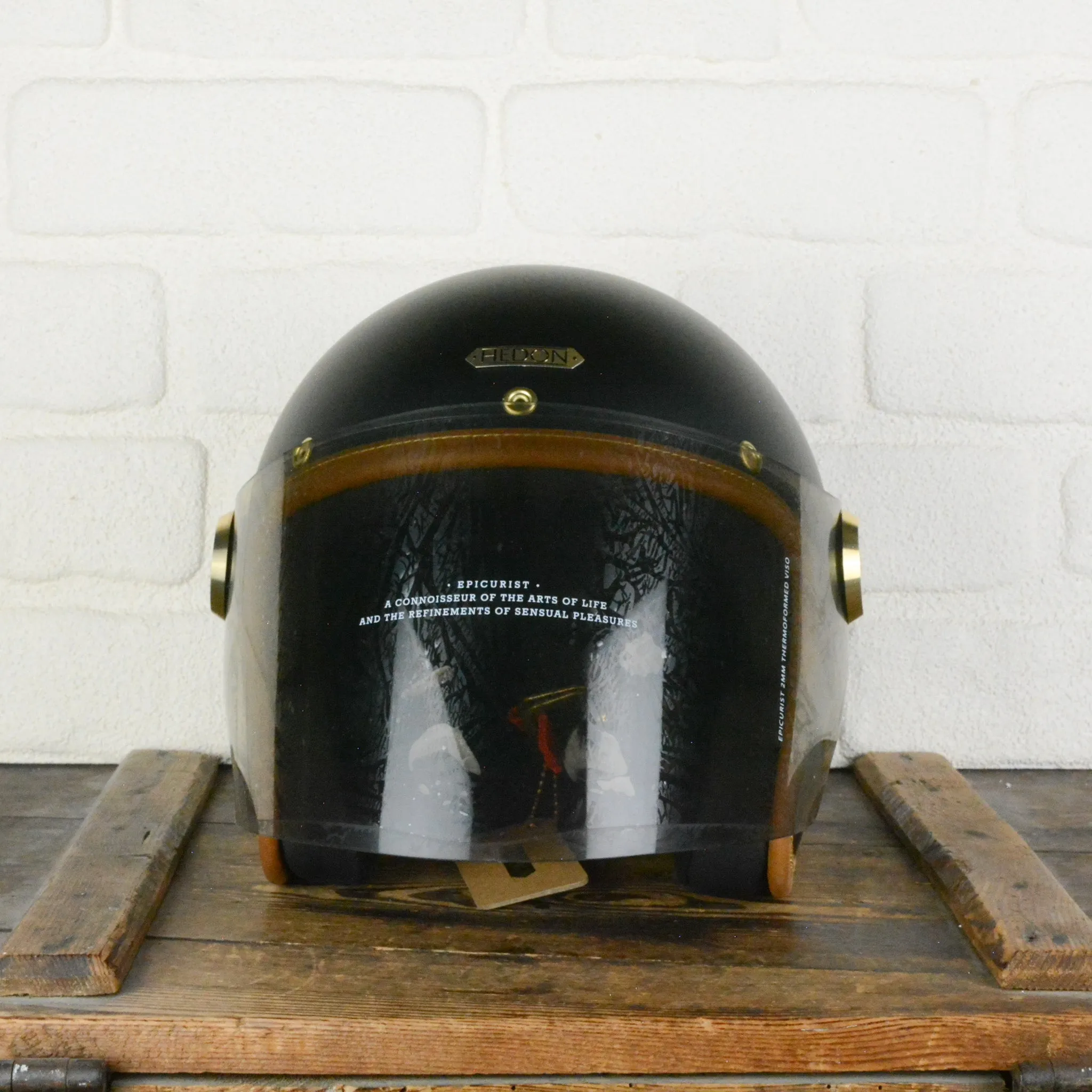 Epicurist Stable Black XL ECE 22.05   desert smoke visor - Sample Sale 965