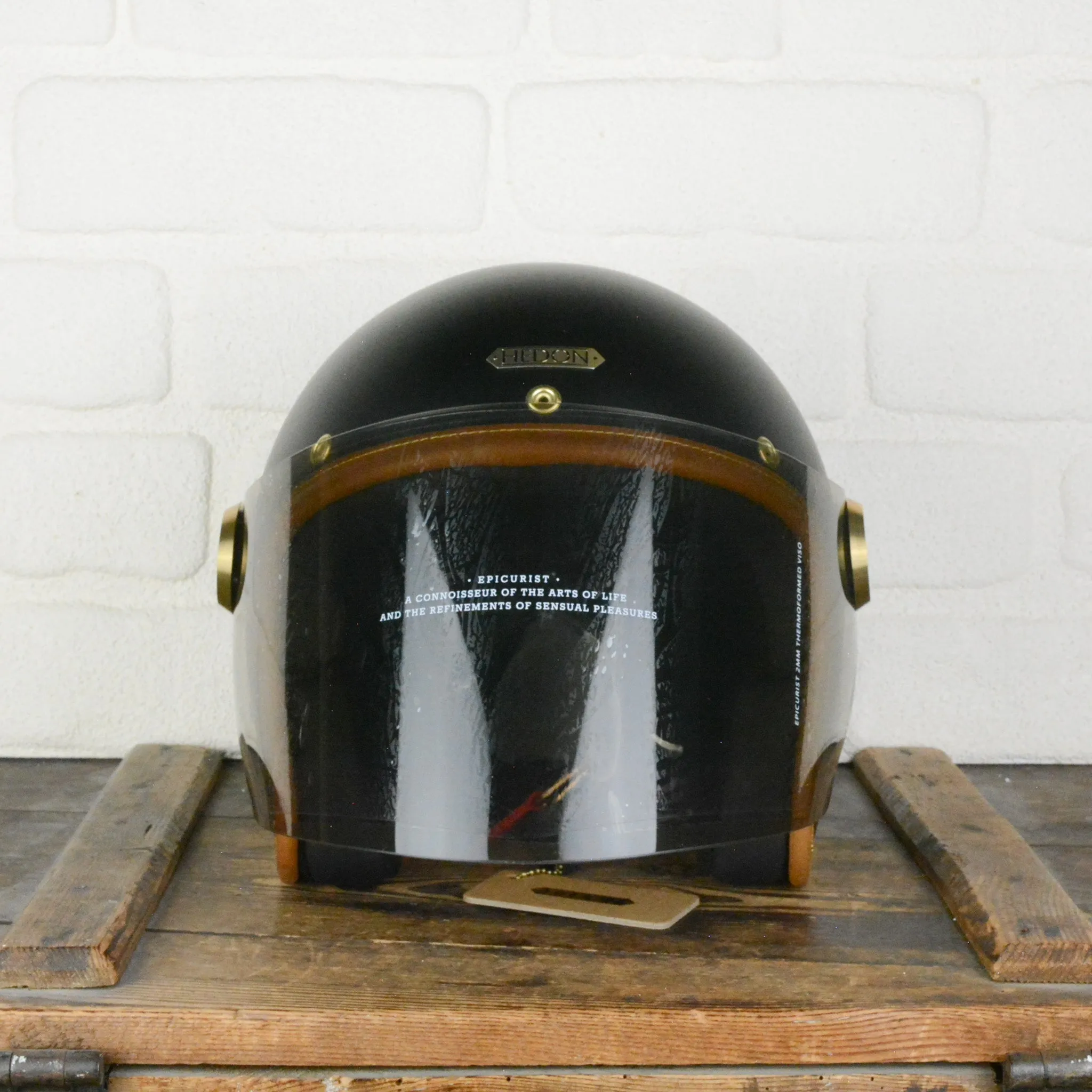 Epicurist Stable Black XL ECE 22.05   desert smoke visor - Sample Sale 983