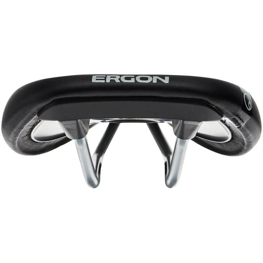 Ergon SM Saddle - Chromoly, Black, Women's, Small/Medium