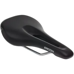 Ergon SM Saddle - Chromoly, Black, Women's, Small/Medium