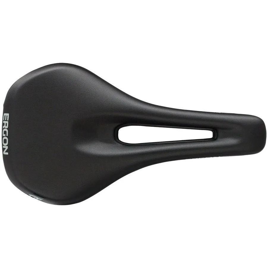 Ergon SM Saddle - Chromoly, Black, Women's, Small/Medium