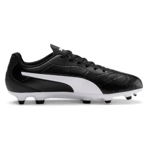 F BALL BOOT MONARCH FG JNR PUMA - BLACK WHITE