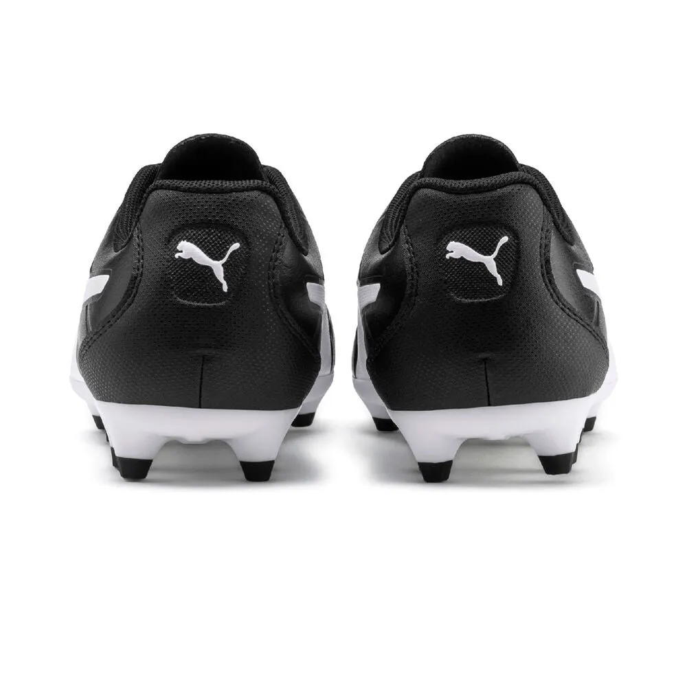 F BALL BOOT MONARCH FG JNR PUMA - BLACK WHITE