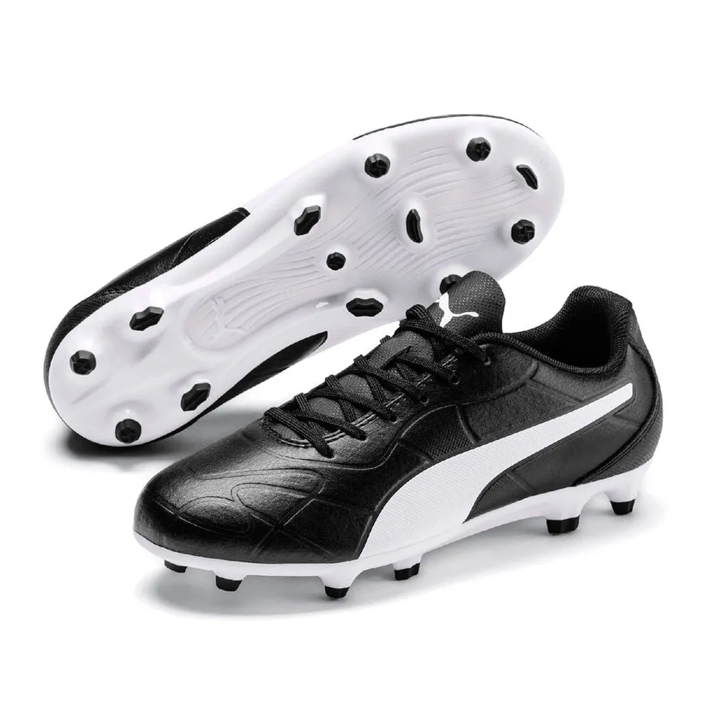 F BALL BOOT MONARCH FG JNR PUMA - BLACK WHITE