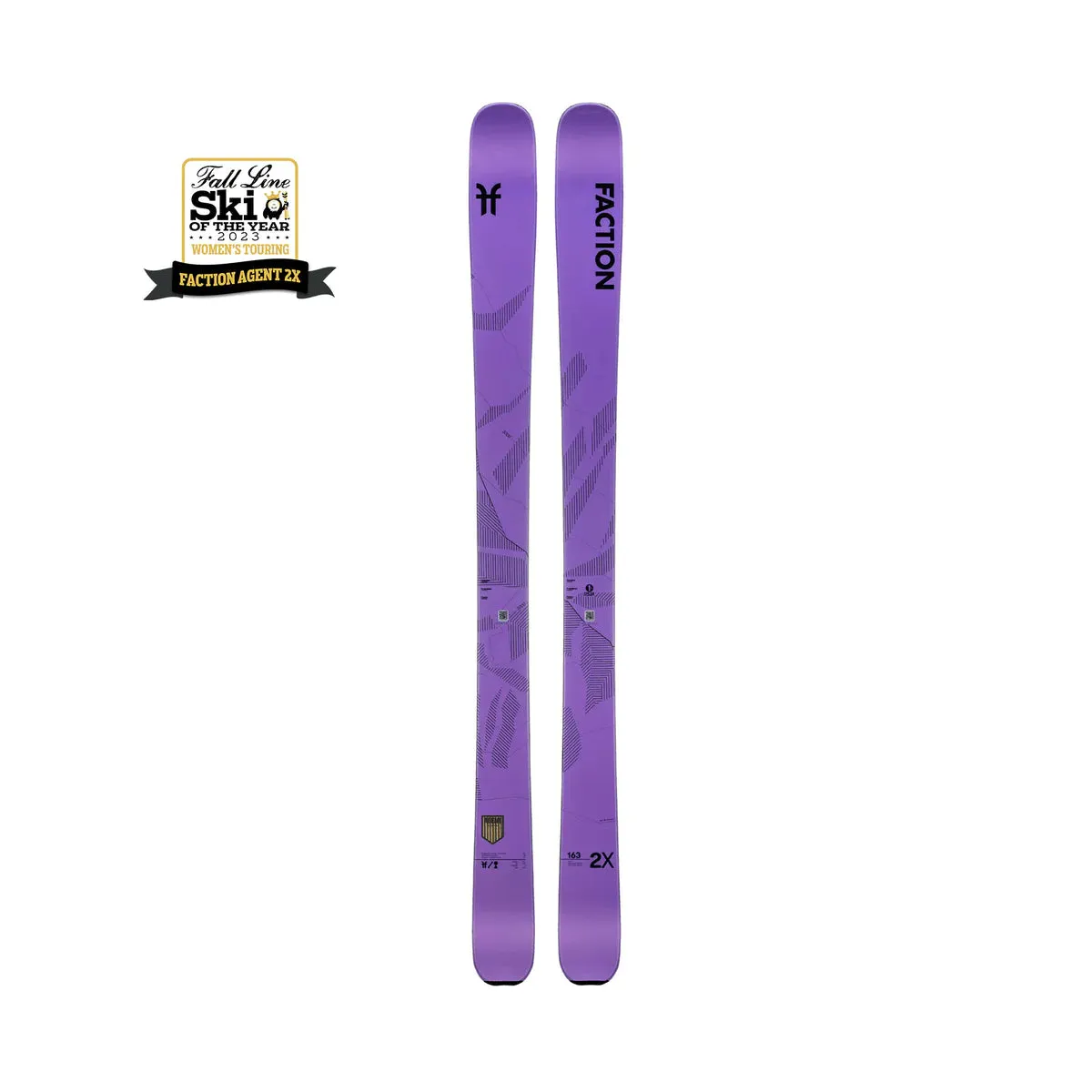 Faction Agent 2X Flat Ski 2024/25