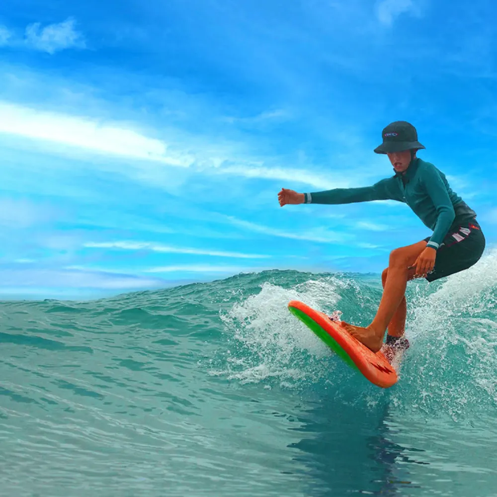FCS Goblin 5'2 Softech Board Orange/Green