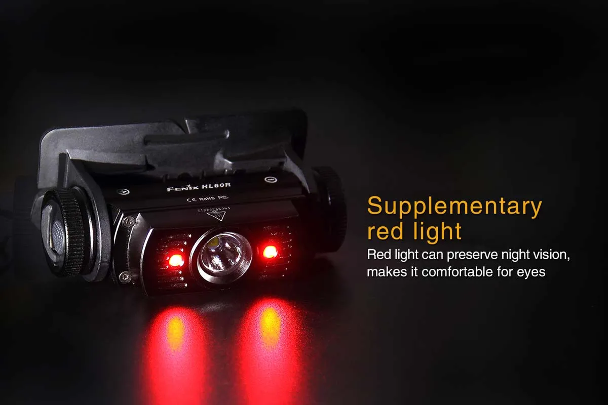 Fenix HL60R Rechargeable Headlamp 950 Lumens