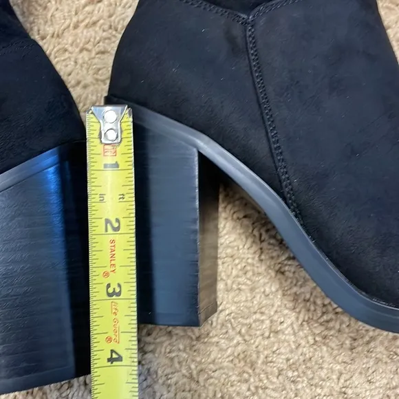 Fergie diamond stretch knee high boot