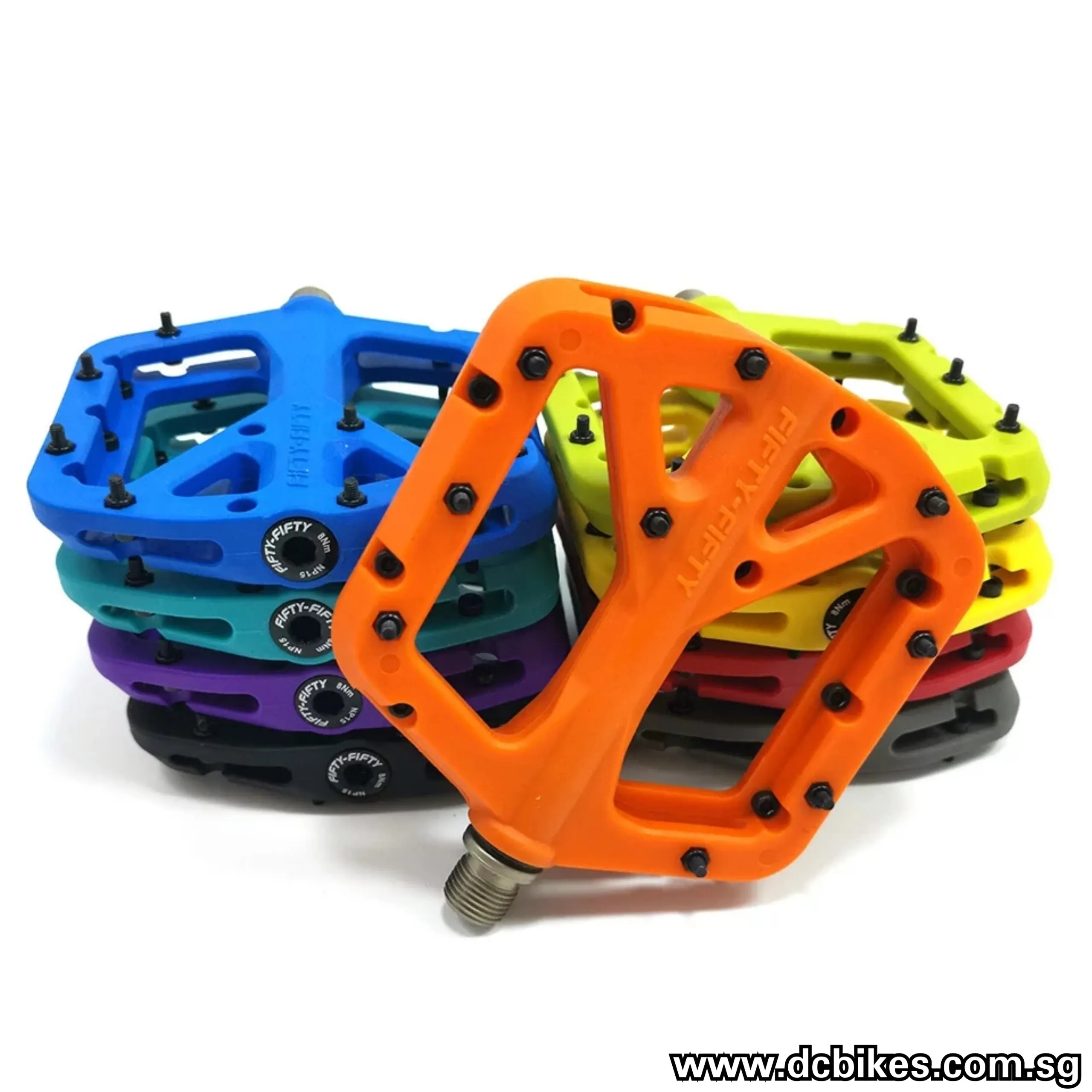 Fifty-Fifty Nylon Composite MTB Pedals MTB XC DH FR HT