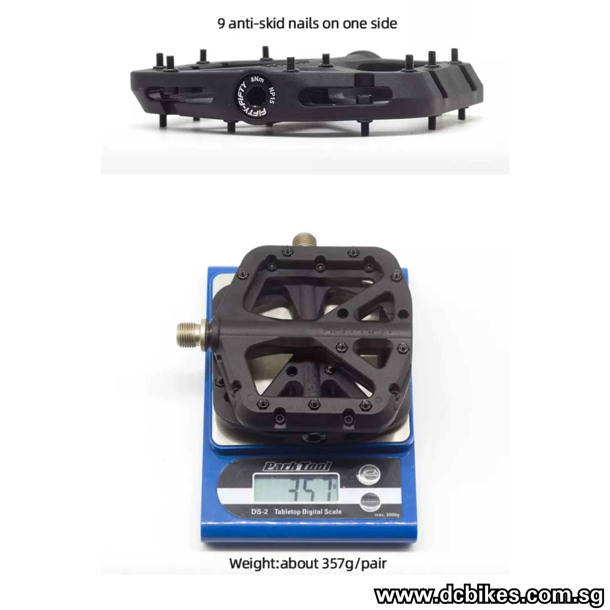 Fifty-Fifty Nylon Composite MTB Pedals MTB XC DH FR HT