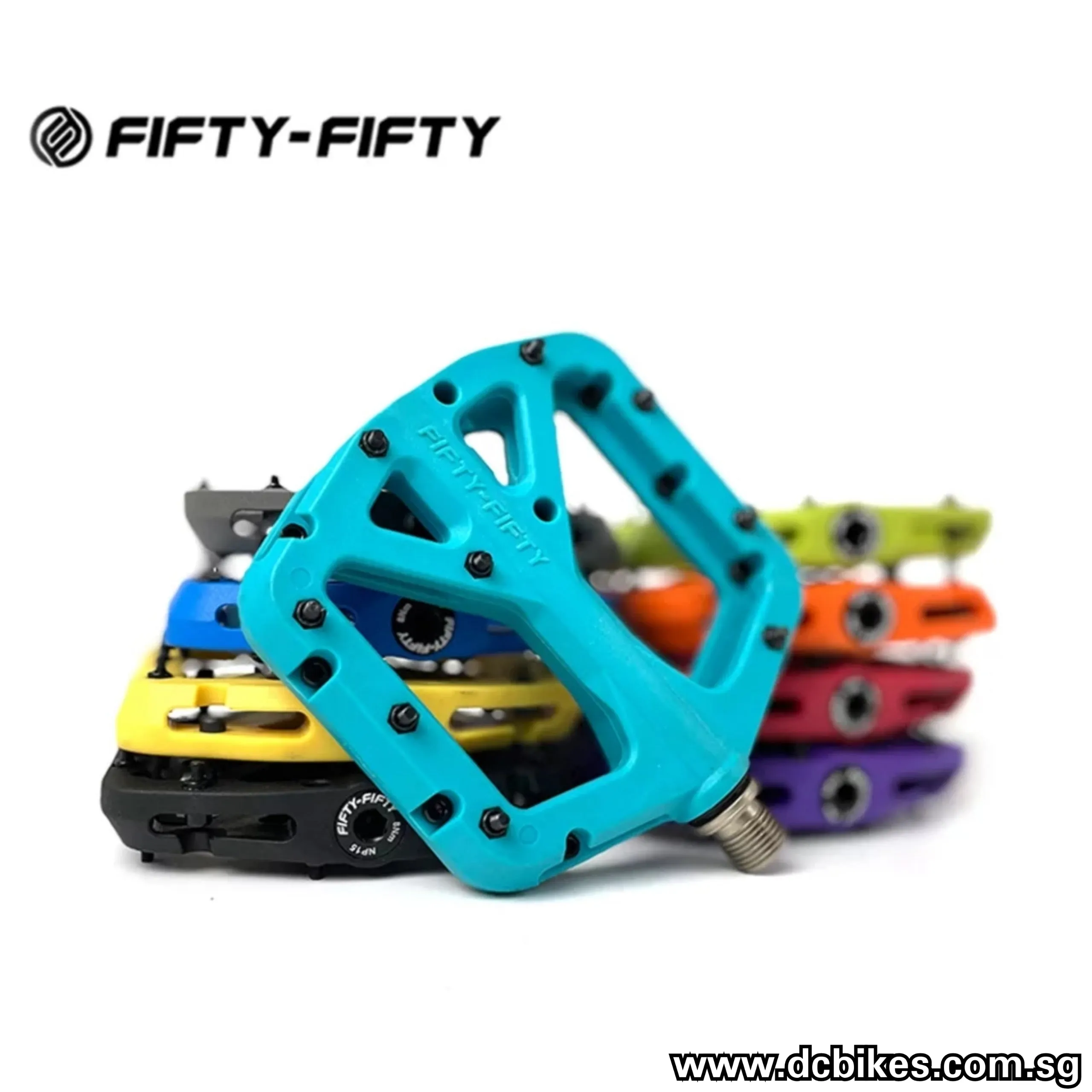 Fifty-Fifty Nylon Composite MTB Pedals MTB XC DH FR HT