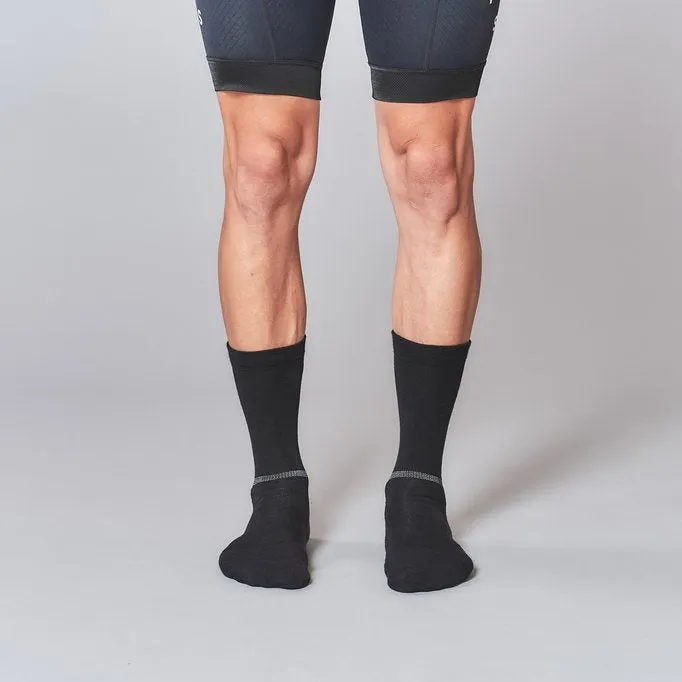 Fingerscrossed Merino Winter Socks - Black